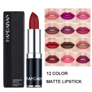ערכות איפור 12 Color Waterproof Long Lasting Matte Liquid Lipstick Lip Gloss Cosmetic Makeup