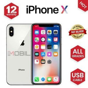 Apple iPhone X (iPhone 10) 64GB 256GB All Colours Unlocked SIM Free Smartphone