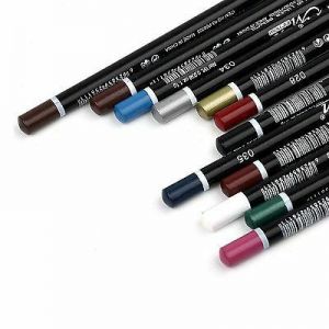 ערכות איפור Waterproof 12 PCS Colorful /Black Eyeliner Eyeshadow Pencil Vivid Color Set